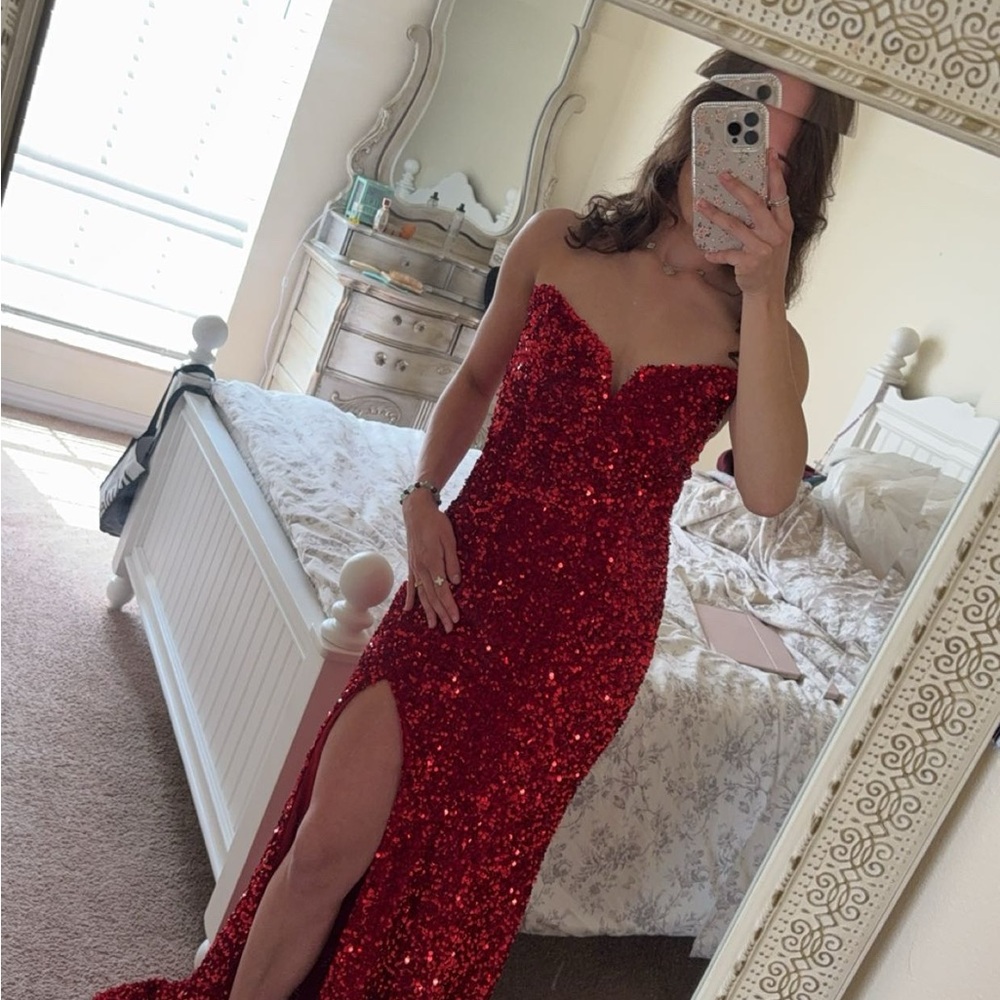 Red Prom Dress!❤️✨